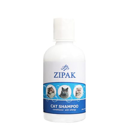 شامپو نرم کننده و ترمیم کننده روزانه گربه زیپک حجم 250ML